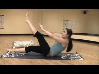 POP Pilates: 3 Min Ab Workout Challenge! Pilates Video