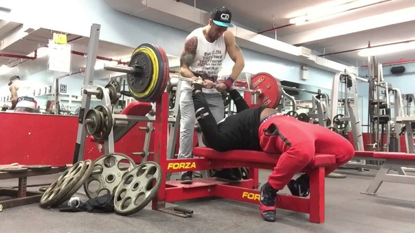 Kevin OAK, 491 Lb Close Grip Bench Press PR, Animal