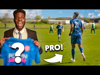 I GOT SIGNED FOR A NEW FOOTBALL TEAM & Scored a Goal In My First Soccer Match!