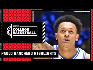 Paolo Banchero DOMINATES with 19 PTS, 7 REB & 4 AST vs. Clemson