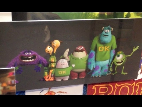 Monsters University Production Gallery at Disneys Hollywood Studios artwork,