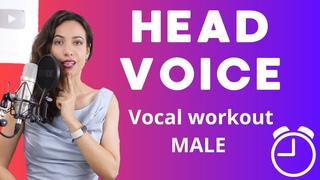 Daily Head Voice Vocal Exercises For male voice.  Natalia Bliss vocal coach. How to sing better