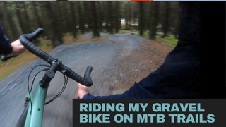 Can you ride MTB trails on a gravel bike?