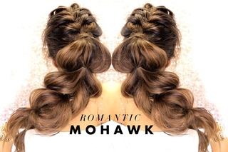 Cutest MOHAWK BRAID You've Ever Seen!  Easy Hairstyles for Medium Long Hair | MakeupWearables