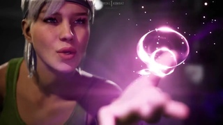 Sonya Blades kiss Fatality- Mortal Kombat 12 2023
