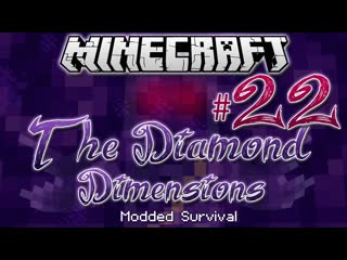 ENTER THE ETERNAL FROST | Diamond Dimensions Modded Survival #22 | Minecraft