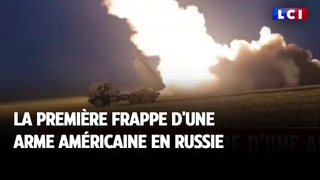 La premiere frappe d'une arme americaine en Russie