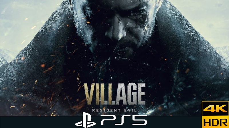 4 K 60 FPS Resident Evil Village Gameplay Demo, PS5,