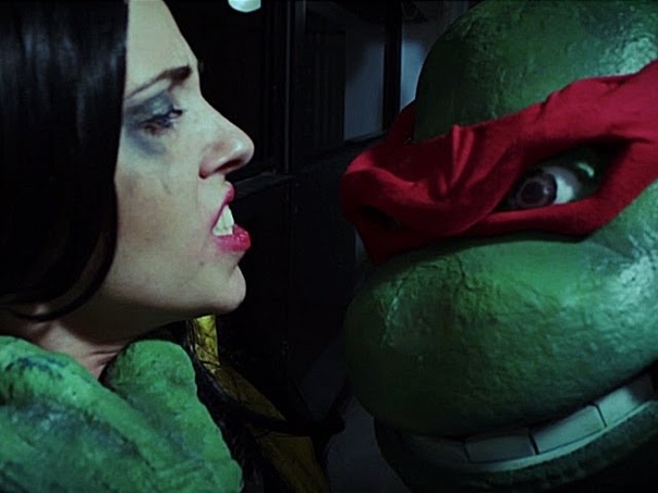 Ninja Turtles Interrogate Megan
