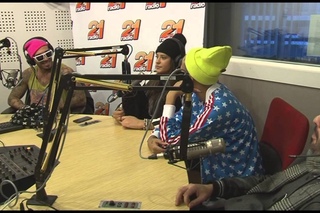Alex Velea, Antonia si Cabron cu DJ Optick la Radio 21