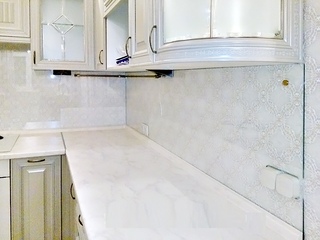 стыки стен кухни