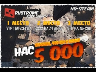 Итоги конкурса на RUSTROME “VIP“ НАВСЕГДА!