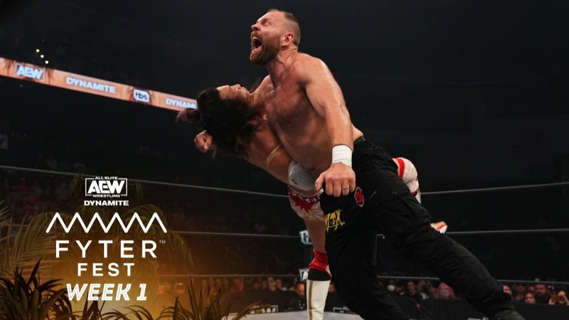 Takeshita takes the Interim AEW Champion Jon Moxley to the Limit, AEW Fyter Fest Week 1, 7, 13,