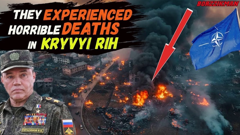 Hotel DRUZBA Along With British and U. S. Officers Was Wiped Out In KRYVYI RIH RUS Entered