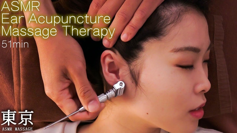 ASMR 耳ツボマッサージ, Ear Acupuncture Massage