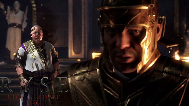 Финальные сцены. Гибель Императора. Нерон и Марий, Ryse: Son of