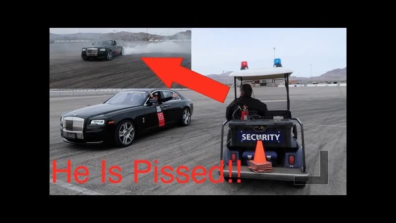 How to do Donuts with a Rolls Royce