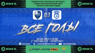Все голы матча Сахалинец - Сокол 0-3 (0-2). г.