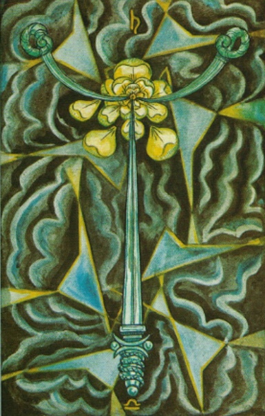 Таро райдера уэйта 3 мечей. Алистера кроули тройка мечей таро. Карта таро 3 мечей. Тройка мечей таро кроули. 3 мечей таро работа.