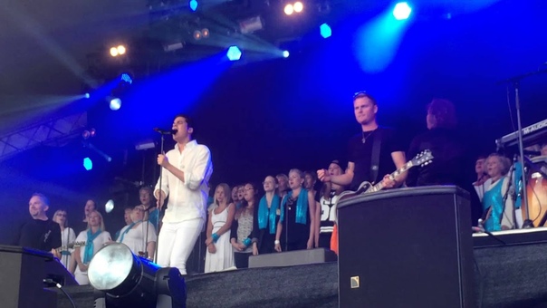 Oscar Zia embers på Svedala sommar rock 11, 7,