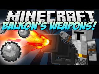 Minecraft | BALKON'S WEAPONS! (Muskets, Knives, Cannons & More!) | Mod Showcase
