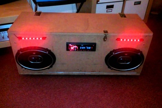 Boombox Musikkiste JBL GTO 938 JVC KD-R431E