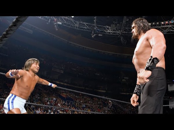 Today in WWE The Great Khali destroys Funaki in his debut: Smack Down, April 21,