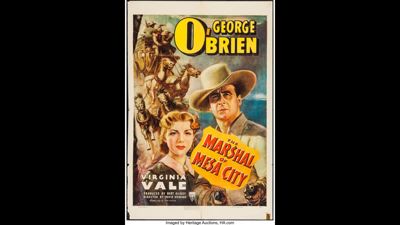 The Marshal of Mesa City (1939) 720p George OBrien, Virginia Vale, Leon