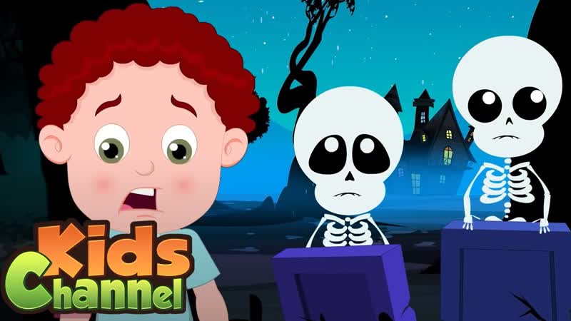 Halloween Song, Schoolies Cartoon Videos, Halloween Music for Children Kids Baby