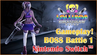 LOLLIPOP CHAINSAW RePOP Gameplay! BOSS Battle 1 Nintendo Switch