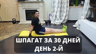Как Сесть на Шпагат за 30 Дней (от 10 до 18 МИНУТ В ДЕНЬ) День 2
