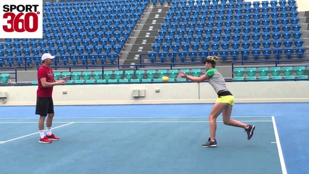 Elina Svitolina trains in UAE ahead of 2016