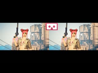 Cyberpunk 2077 V 3D VR photo 3D SBS VR box google cardboard
