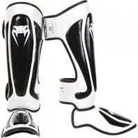 Venum Elite Standup MMA Shinguards with Instep Neo Orange