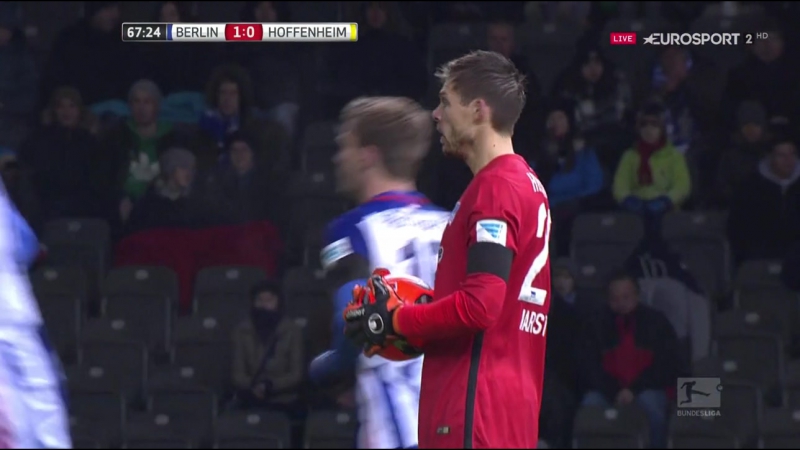 Чемпионат Германии 2015 16, 13 й тур, Герта Хоффенхайм, 2 тайм 720,