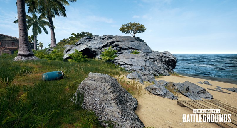 Карта Дикий Край в PUBG