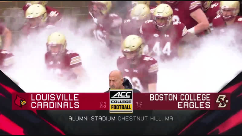 NCAAF 2018, Week 07, Louisville Cardinals Boston College Eagles,