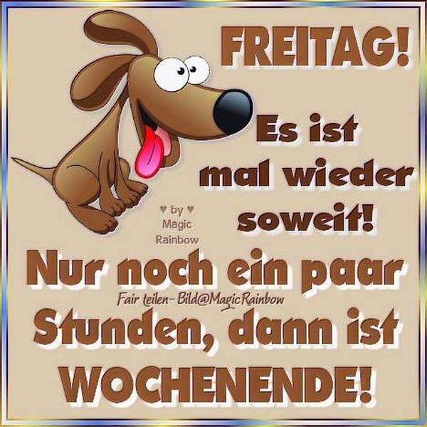 Lustige bilder zu freitag