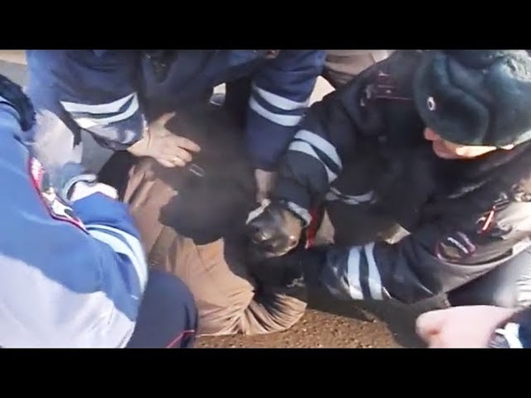 Стопанули на посту ГИБДД за самодельный прицеп подкат из