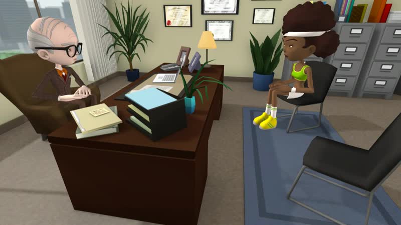 Random Free time Conversation between the Principal and Rebecca 1, 30,