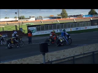 Ким Нильсон на 1000 метровом длинном треке. 2016