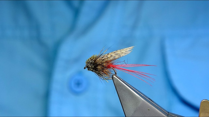 Tying a Green Peter Salmon Fly Muddler with Davie Mc