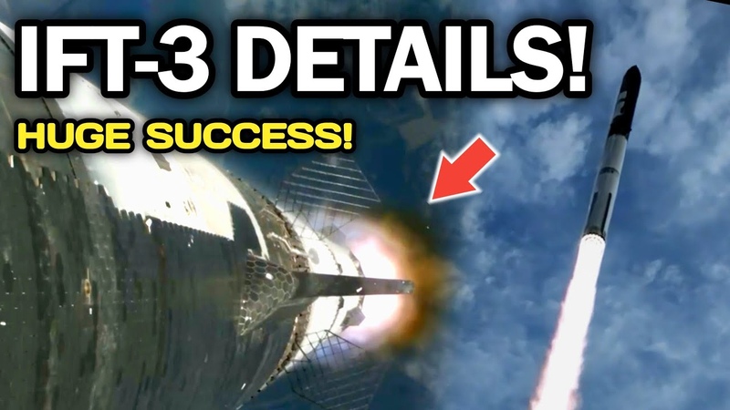 Starship Flight 3 Insane Details Revealed Recap in 3 min, IFT 3