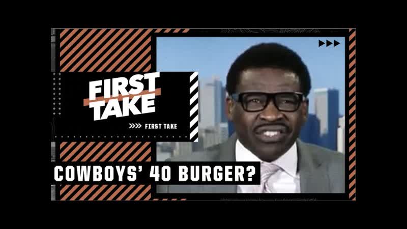A 40 BURGER Michael Irvin s PASSIONATE Cowboys rant , First