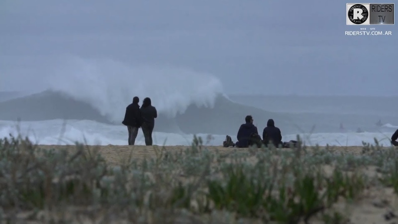 Historico Swell en Nazaré Octubre