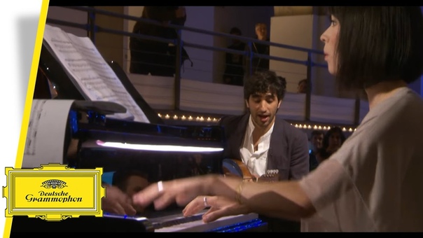 Alice Sara Ott and Avi Avital perform Bartok: Romanian Folk