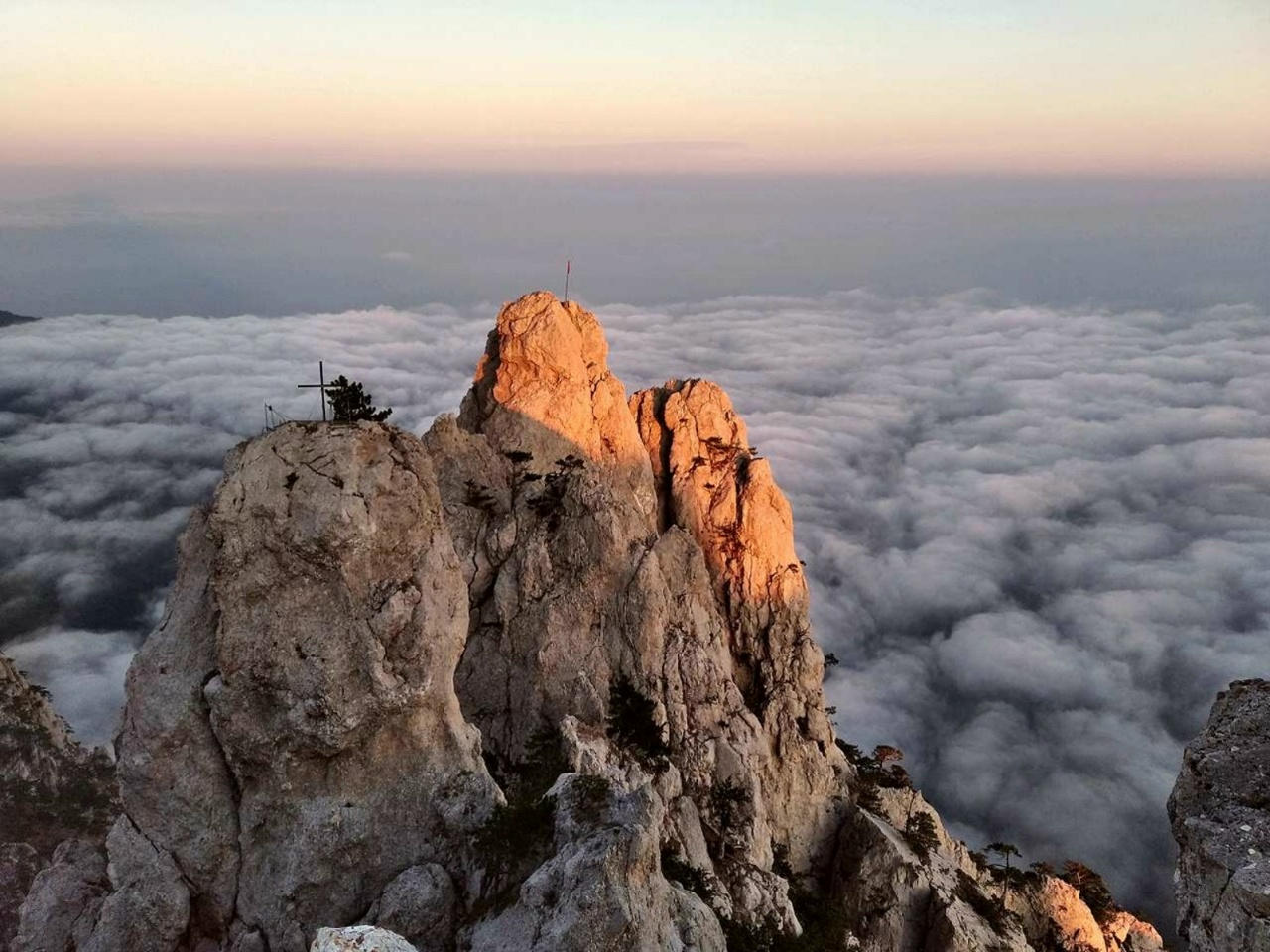 Гора ай-Петри в Крыму высота