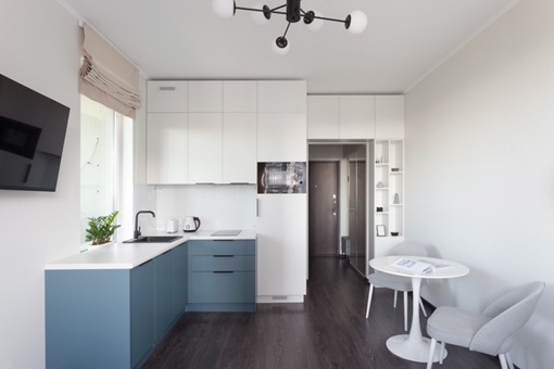 Интерьер квартиры-студии почти 24 кв.