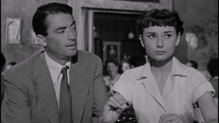 Vacances Romaines ( Roman Holiday) Gregory Peck Audrey Hepburn
