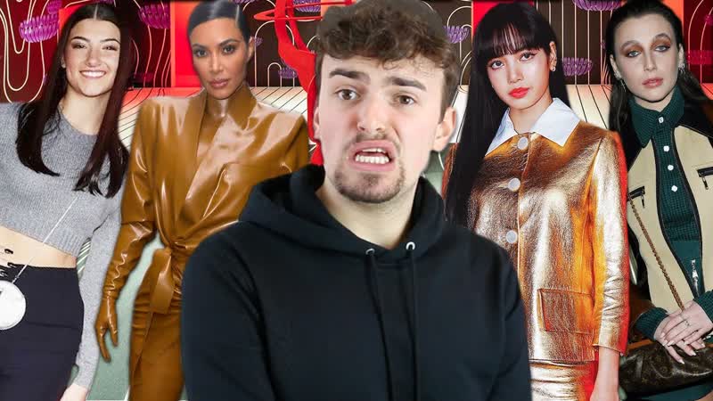 FASHION WEEK CELEBRITY ROAST 2020 (who dressed charli damelio and emma chamberlain like that